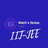 Maths notes for jee Maths notes for jee