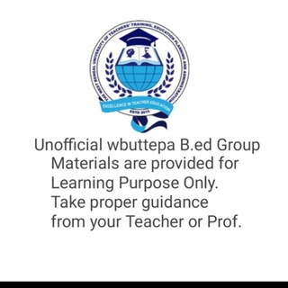 BSAEU WBUTTEPA PDF bed_pdf_notes unOfficial BSAEU WBUTTEPA PDF bed_pdf_notes unOfficial