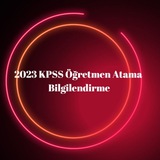 ADAY ÖĞRETMENLER 2023 KPSS ADAY ÖĞRETMENLER 2023 KPSS
