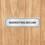 Marketing bo'limi Marketing bo'limi
