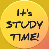 It's STUDY TIME! It's STUDY TIME!