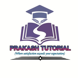 PRAKASH TUTORIAL PRAKASH TUTORIAL