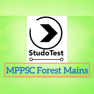 MPPSC-Studotest Forest Mains MPPSC-Studotest Forest Mains